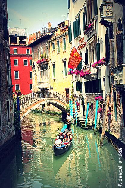 Vivid Waterways of Venice 